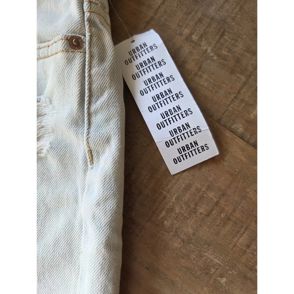 BDG Urban Outfitters Girlfriend High Rise Distressed Denim Shorts Women's 27 - Picture 2 of 5